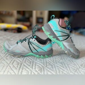 Merrell Women's Athletic Shoes in Gray and Teal
